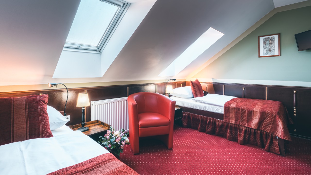 Hotel Hastal Best Hotel Prague Old Town; Twin Bedroom, Family Room3