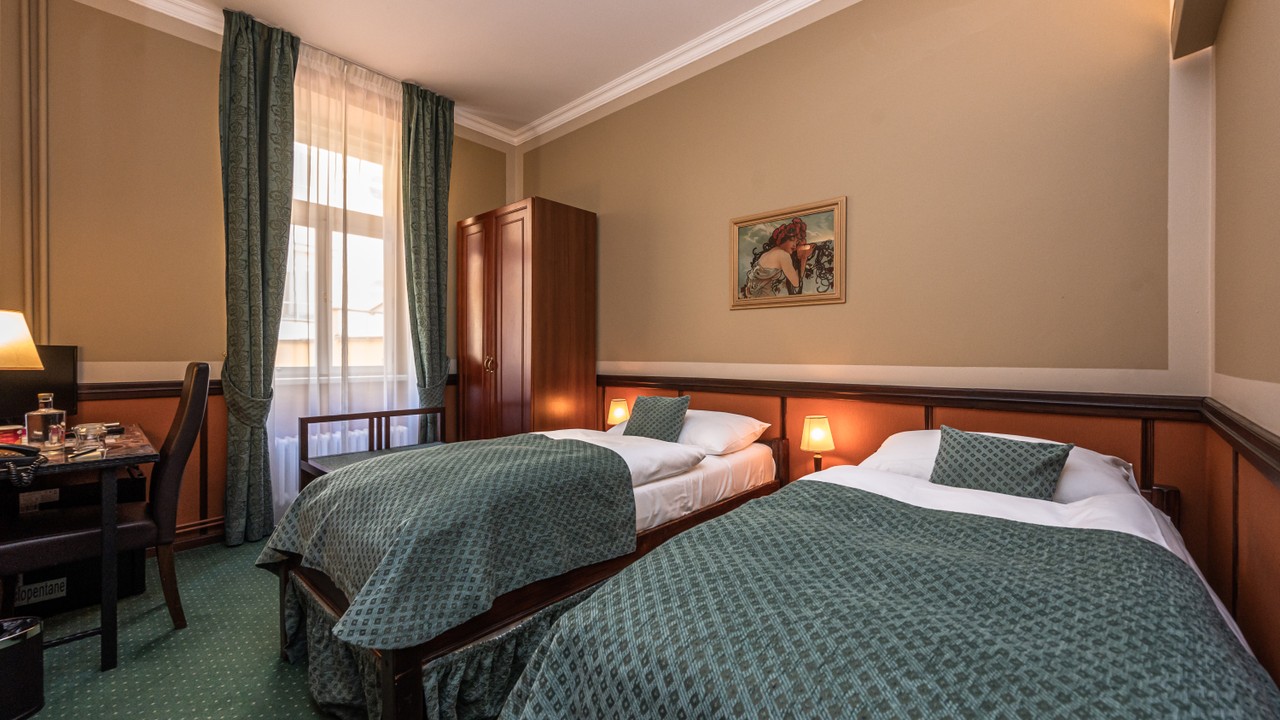 Hotel Hastal Best Hotel Prague Old Town; Centrally Located Boutique Hotel, Twin Bedroom, Family-Friendly